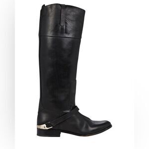 GOLDEN GOOSE Charlie Knee-High Leather Bootstrap Size EU 37 US 7 NWOB READ
